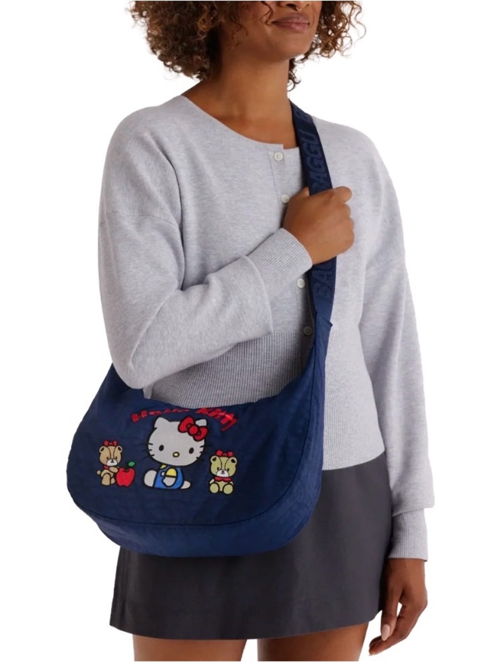 BAGGU x Hello Kitty and Friends Medium Crescent Bag